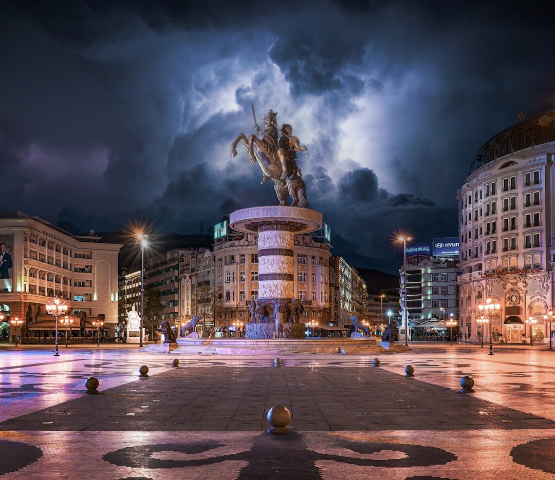 North Macedonia Lakes and Cities